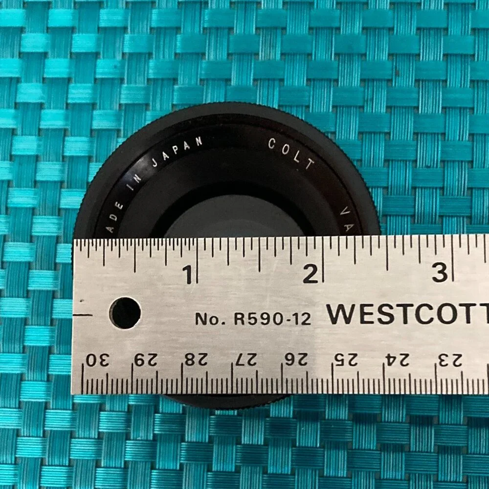 Vintage Colt Variable Close-Up Lens Made in Japan with Case.
